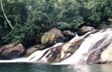 Cachoeira do Paraso e seu tobog natural