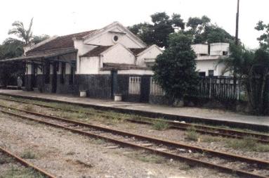 Esta��o ferrovi�ria de arquitetura inglesa